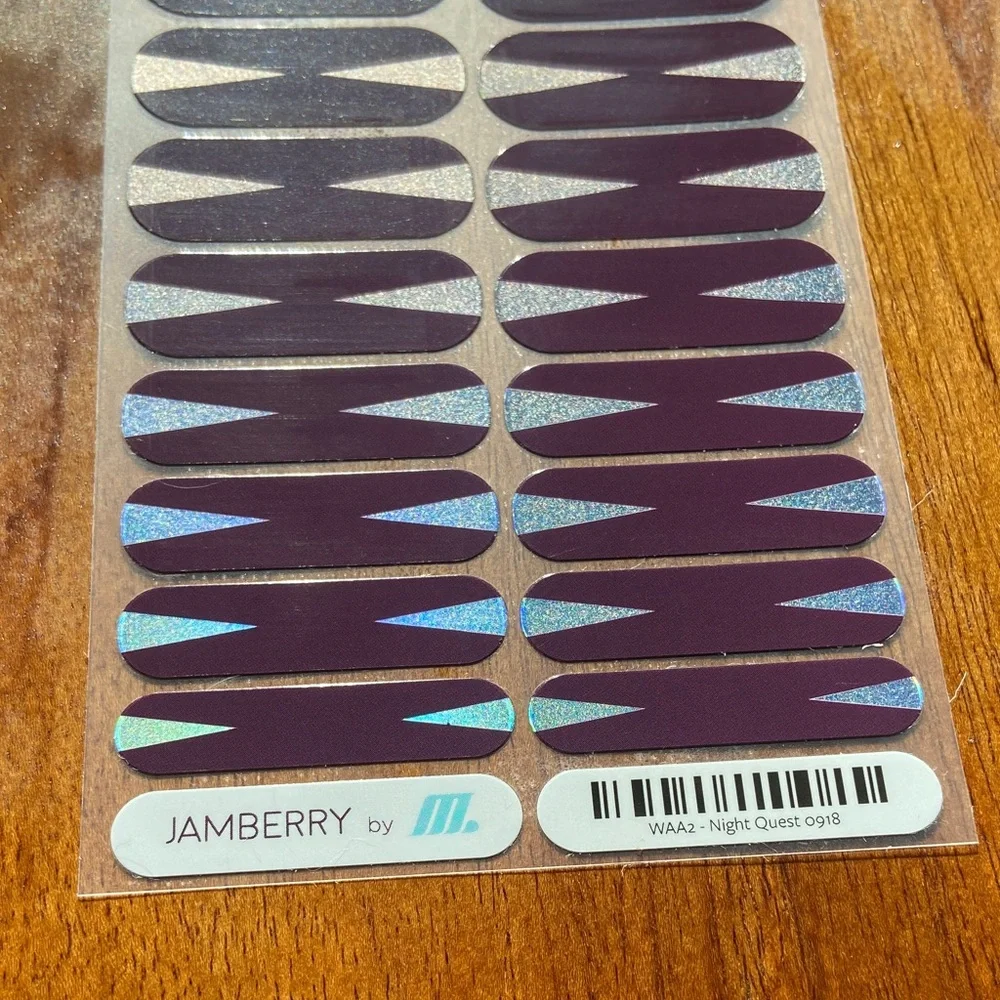 Jamberry “Night Quest” Nail Wraps